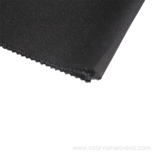 GAOXIN coated woven fusible plain colorful interlining